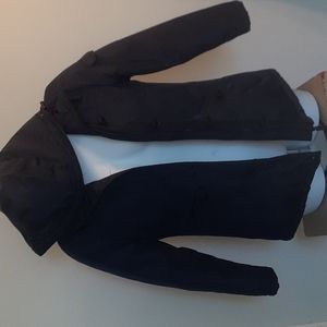 Faded Glory navy winter coat size 0-2 xs